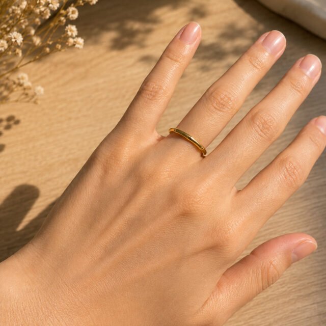 Liva Minimal Gold Yüzük