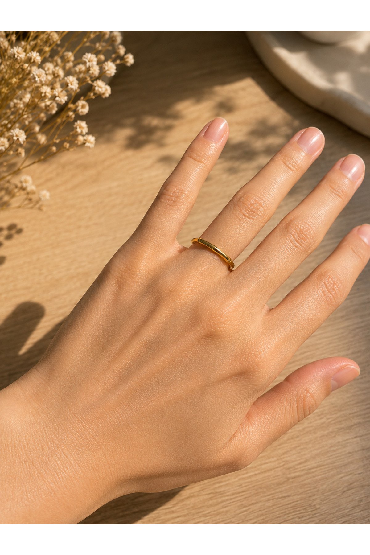 Liva Minimal Gold Yüzük